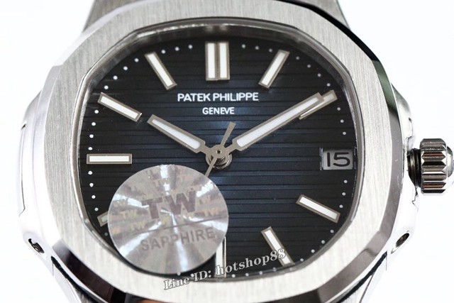 百达翡丽鹦鹉螺系列女表 女神款 渐变蓝黑 Patek Philippe机械女表 gjs1267